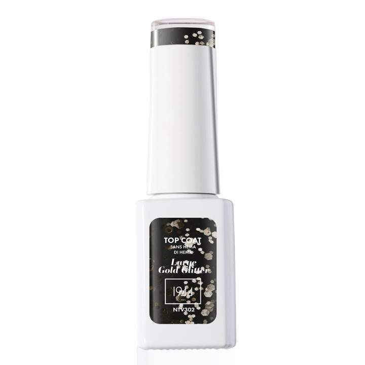 Top Coat Large Gold Glitter 1944 - 7ml
