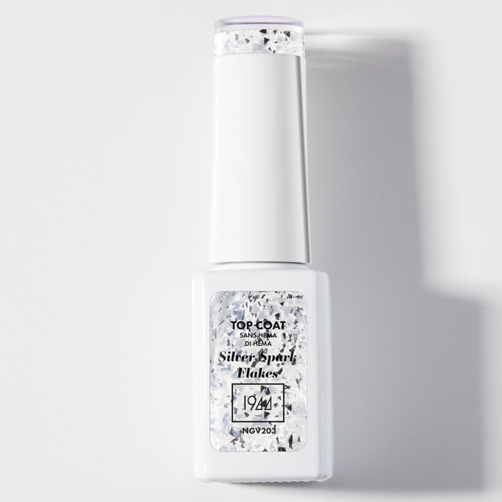 Top Coat Silver Spark Flakes 1944 - 7ml
