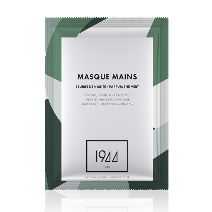 Masque Mains 1944 Thé Vert