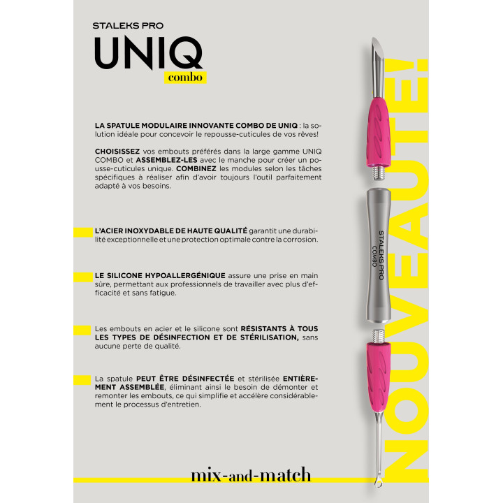 Combo UNIQ 19 Nail cleaner - Staleks