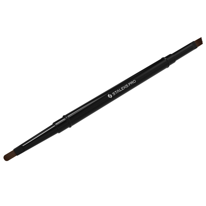 Staleks Pro - Pinceau gel double ovale - biseauté 7mm / 9mm