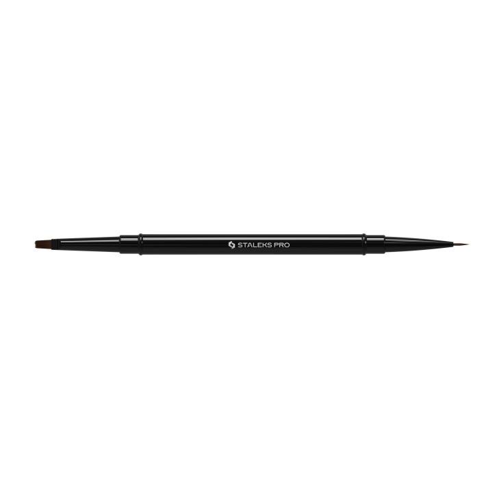 Staleks Pro - Pinceau gel double ovale - liner 7mm / 7mm
