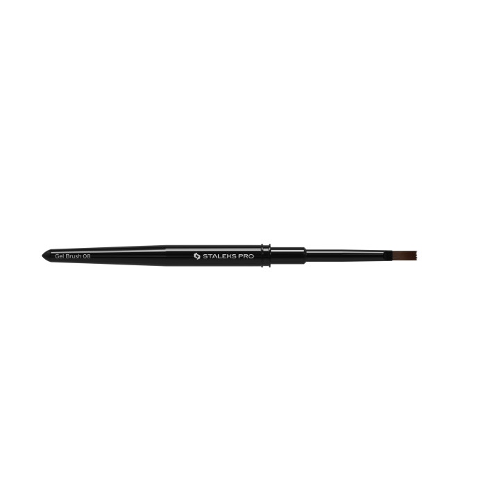 Staleks Pro - Pinceau gel plat 08 - 6mm / 10mm