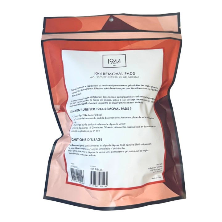 Removal Pads x 100 1944