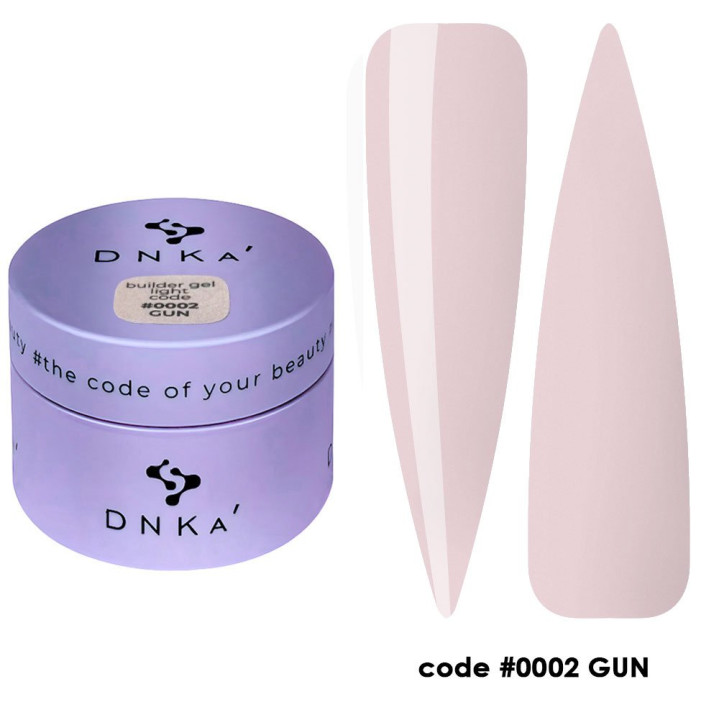 Builder Gel Light DNKa' 0002 Gun - 30ml