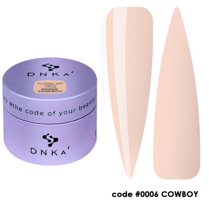 Builder Gel Light DNKa' 0006 Cowboy- 30ml