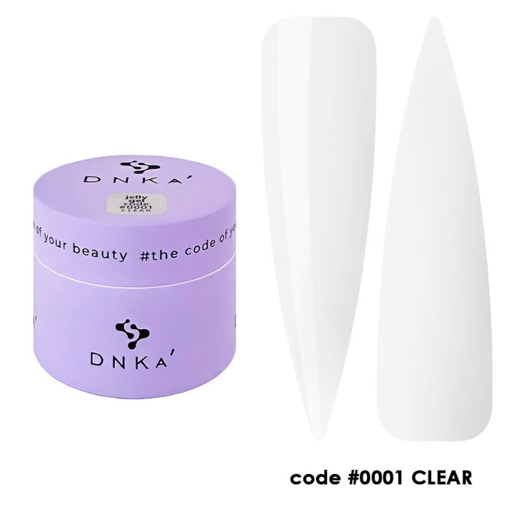 Jelly Gel DNKa' 0001 Clear - 15ml