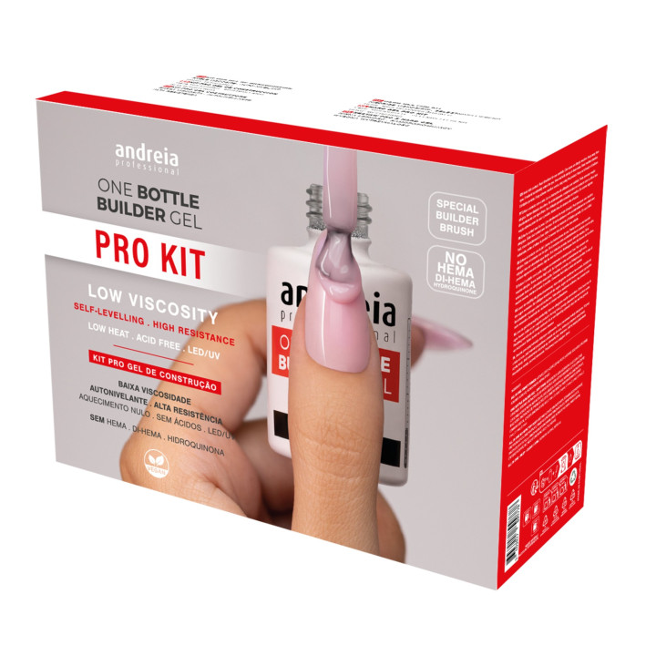 One Bottle Builder Gel Pro Kit Andreia