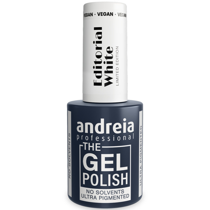 The Gel Polish Andreia Ed. White EW1 - Cold Milky White
