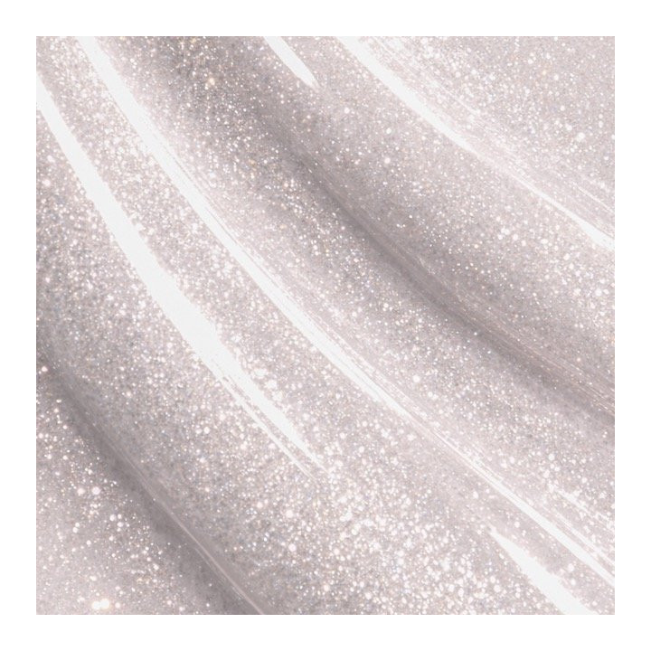 The Gel Polish Andreia Ed. White EW6 - White and Silver Glitter