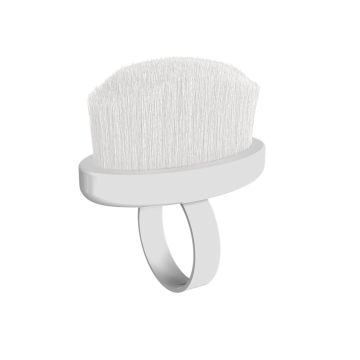 STALEKS EXPERT 03 MiniAnneau-brosse manucure 10 pièces