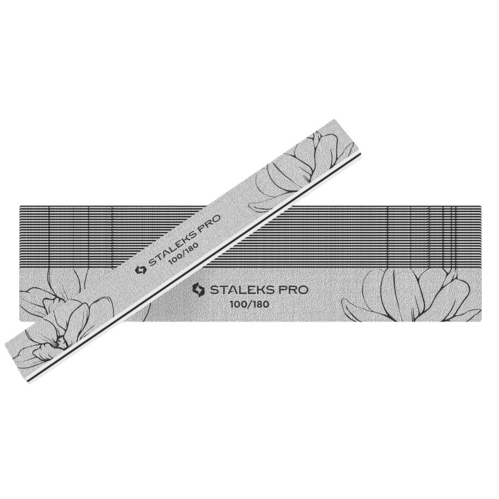 STALEKS EXPERT 20 - Straight mineral nail file grit 100/180