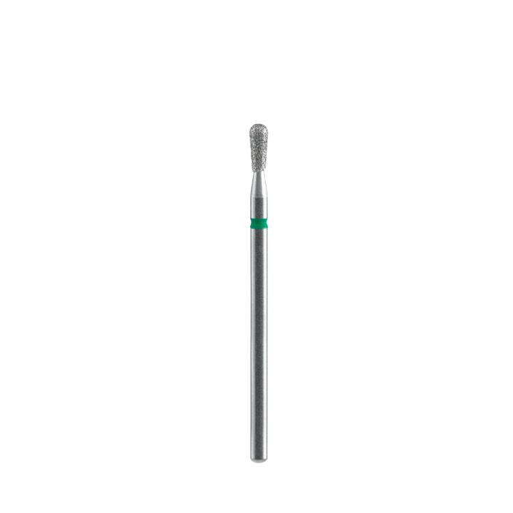 Diamond nail drill bit match green EXPERT 2.3/5mm Staleks