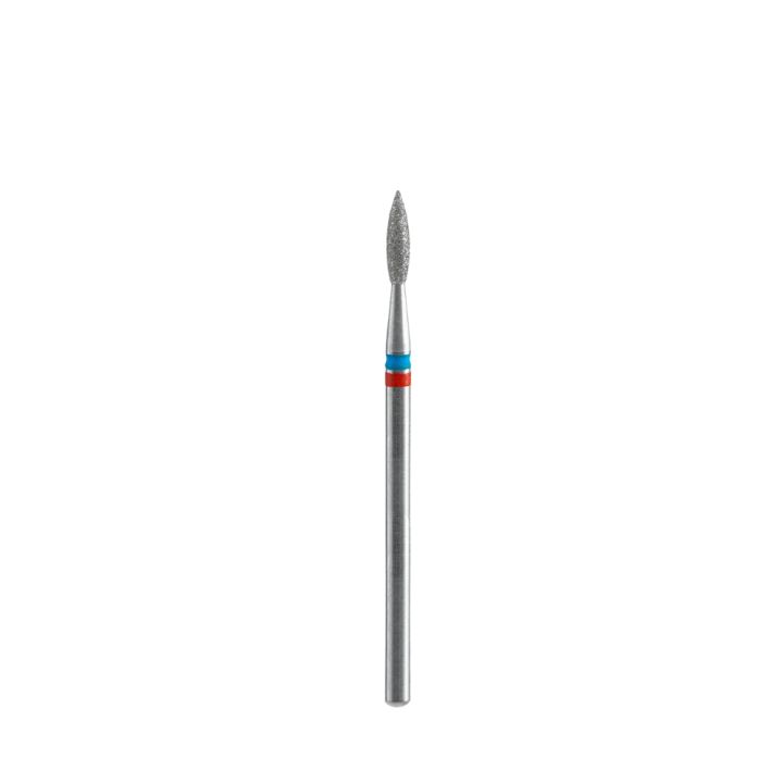 Diamantfräser Flamme spitz DUO rot-blau EXPERT 2,1/8mm Staleks