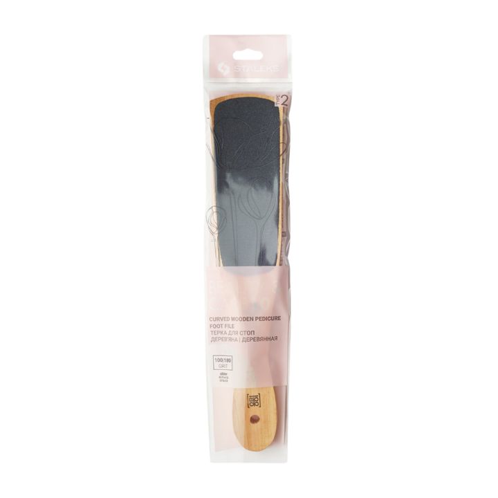 Lima de pés em madeira BEAUTY & CARE 10 TYPE 2 - 100/180 Staleks