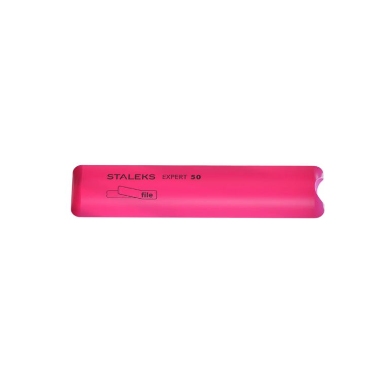 Short Beveled Plastic File Base EXPERT 50 Staleks