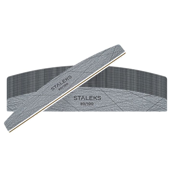 Crescent Mineral Nail File SMART 40 - 80/100 Staleks (25 pcs)
