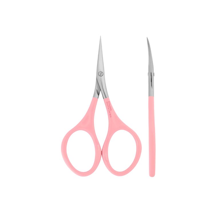 Tijeras de cutículas rosa BEAUTY & CARE 11 TYPE 1 Staleks