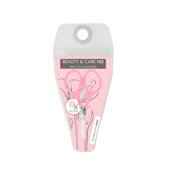 Rosa Nagelhautschere BEAUTY & CARE 11 TYPE 1 Staleks