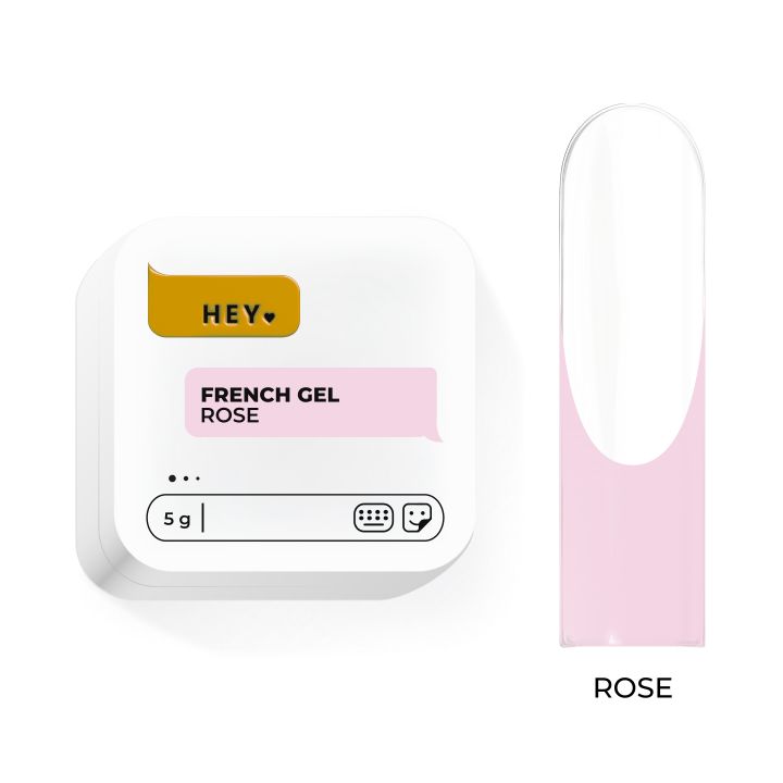 French Gel HEYLOVE Rose - 5 g