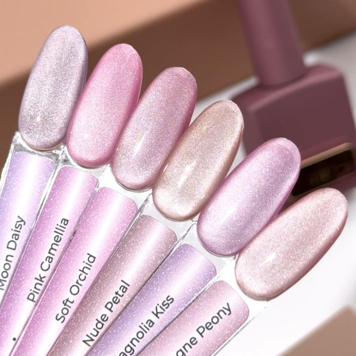Cat's Eye Gel Polish HEYLOVE Magnolia Kiss - 15 ml