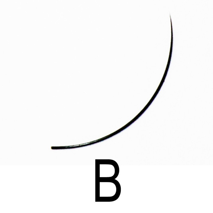 Extensiones de pestañas negras - Curva B - Bolsa de 0.5g