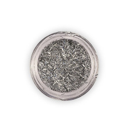 Escamas de filamento de plata