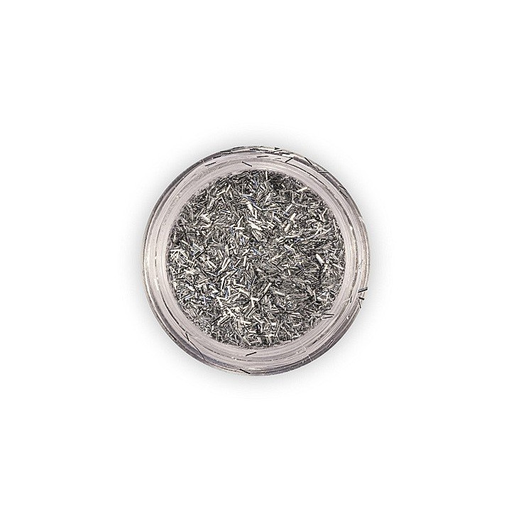 Escamas de filamento de plata