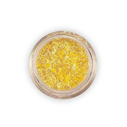Paillettes filament jaune