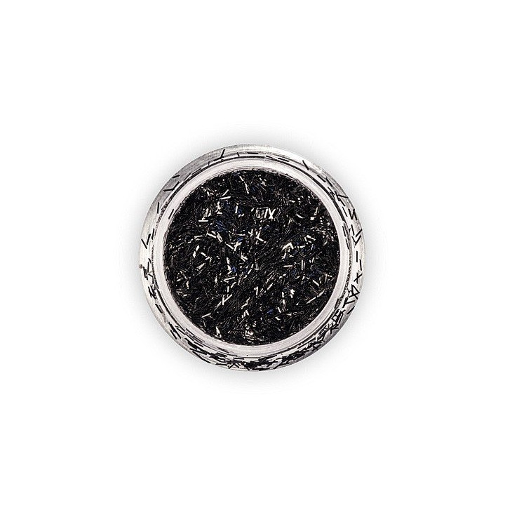 Escamas de filamento negro