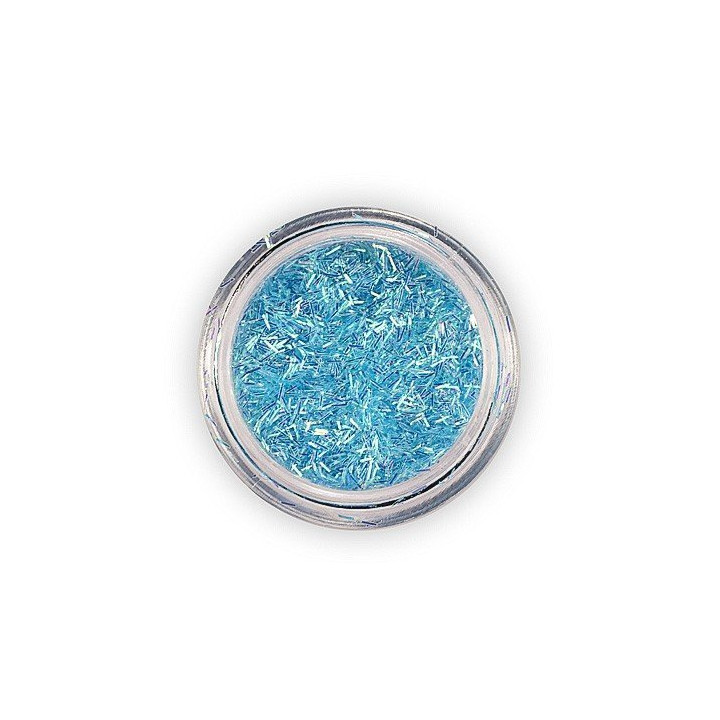 Escamas de filamento azul